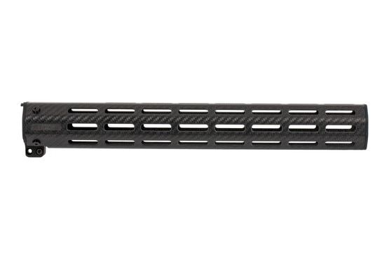 The Faxon Firearms AR15 carbon fiber handguard features a free float design